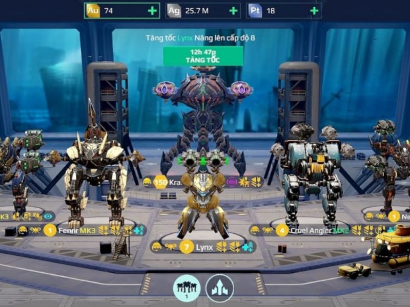 Hack War Robot Bộ Sưu Tập Robot Đa Dạng 