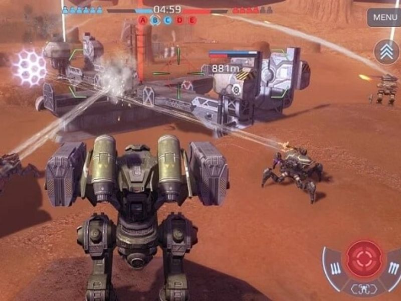 Hack War Robot Nhiều Chế Độ Chơi Hấp Dẫn 