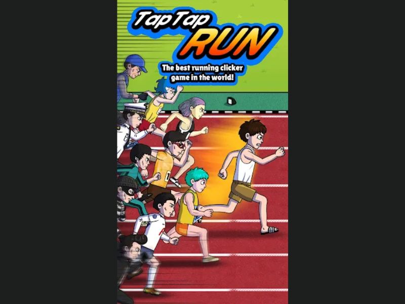 Tap Tap Run Tham gia trận đấu chạy đua với người chơi khác 