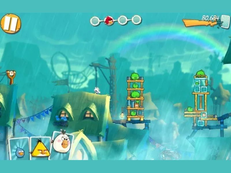 Angry Birds 2 Canh chỉnh góc bắn chính xác