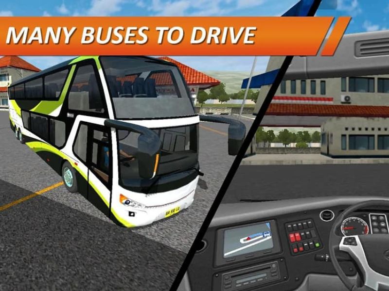 Bus Simulator Indonesia Điều khiển an toàn, chấp hành đúng luật giao thông