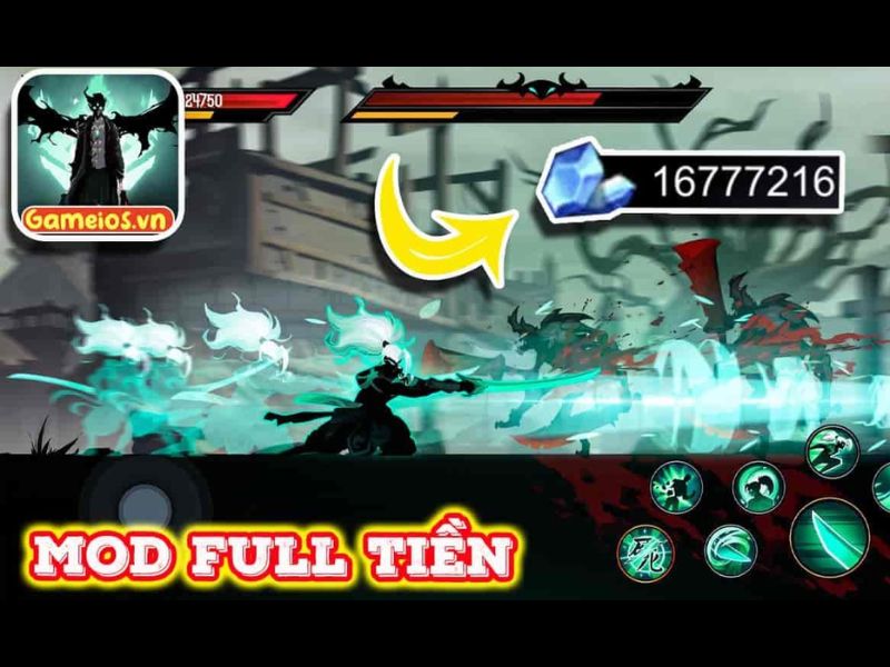 Hack Shadow Knight Full Tiền, Kim Cương