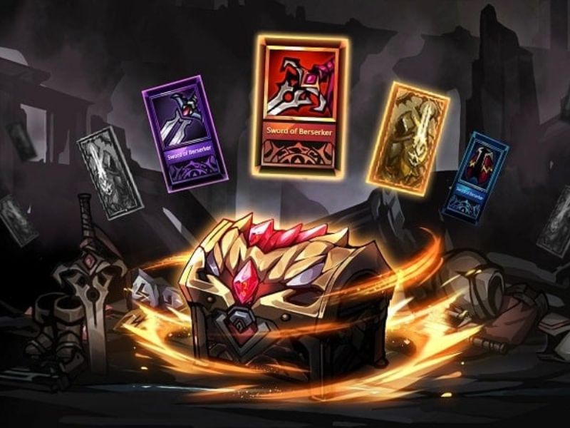 Shadow Knight Mở rương nhận vật phẩm
