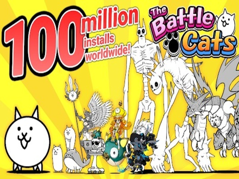 The Battle Cats Đa dạng các loại mèo