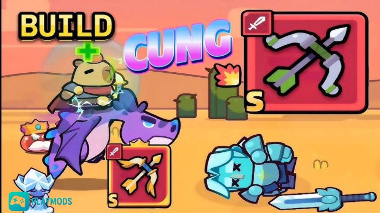 Nấng cấp trang bị trong capybara go mod