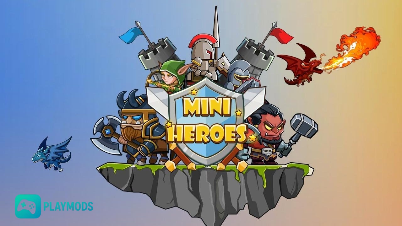 Tải Hack Mini Hero Magic Throne (Vô Hạn Tiền, Kim
