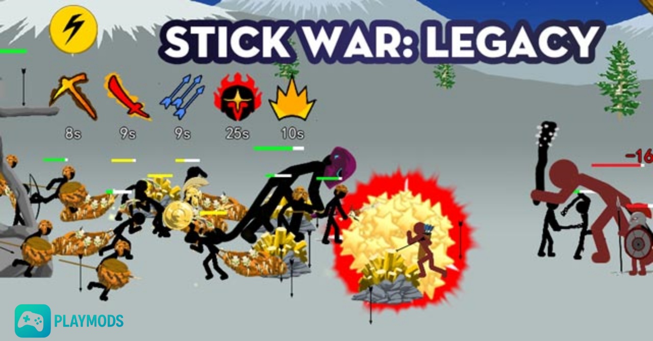Cách chơi Stick war legacy ngay cả khi có cả bản hack