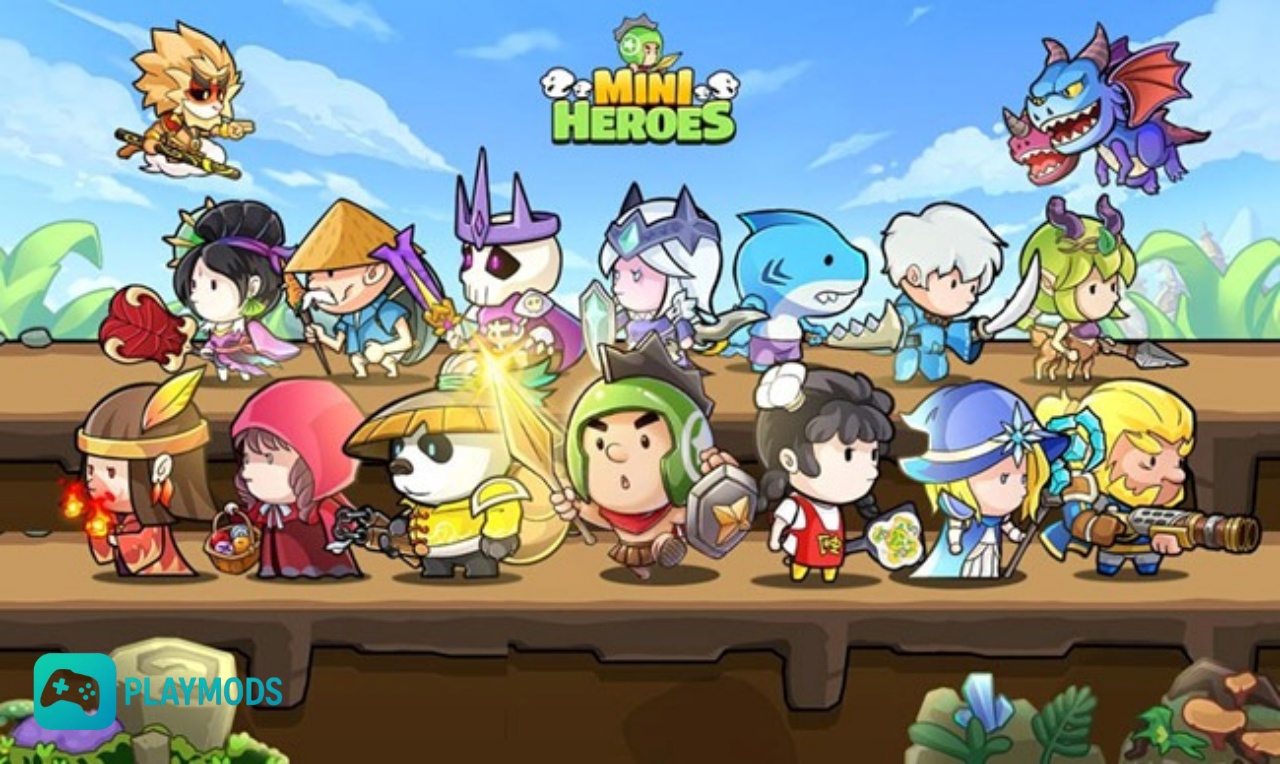 Mini Hero Hệ thống anh hùng phong phú