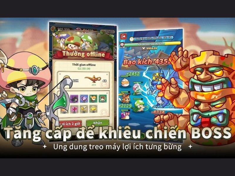 Tải Nấm Lùn Tiến Lên MOD APK (Vô Hạn Tiền, Bất Tư,...) v2.0.43 Sử dụng Pet hiệu quả