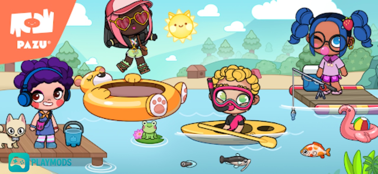 Tải Avatar World MOD APK Miến Phí (Mở Khóa Tất Cả) v1.214 Đồ họa Chibi 3D rực rỡ trang Avatar world mod