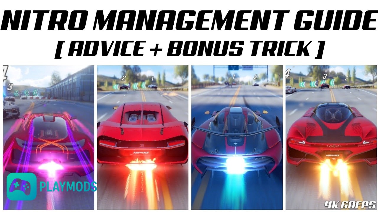 Tải Asphalt 9 Hack (Full Xe, Tiền, Xe) v47.1.0a Phiên Bản Mới Nhất Tối ưu hóa việc sử dụng Nitro