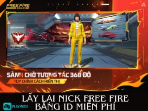 Các lấy lại nick free fire miễn phí