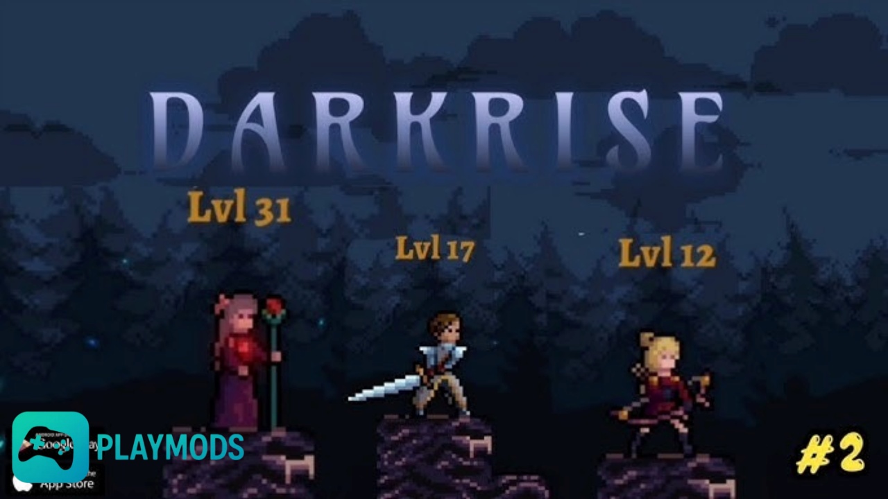Darkrise Hệ thống nhân vật và kỹ năng phong phú