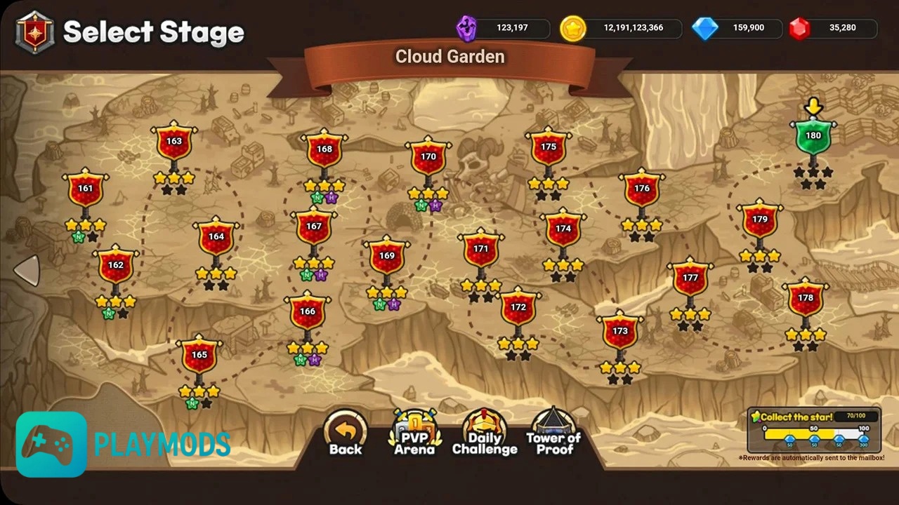 Tải Gold Tower Defence Hack (Vô Hạn Tiền, Kim Cương, Ruby) v2.1.26 Màn chơi dài, độ khó tăng dần, đầy tính thử thách