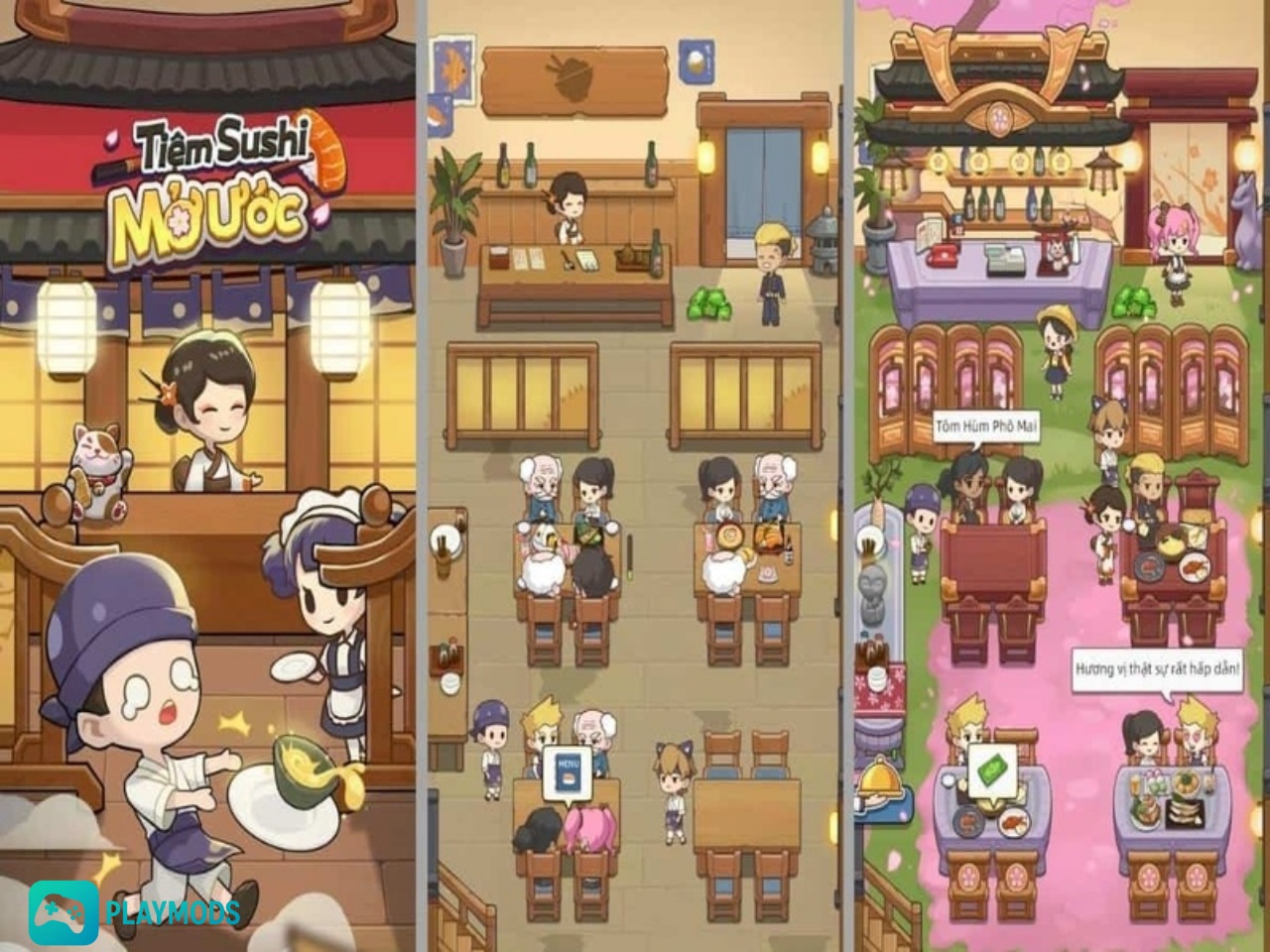 Tải Tiệm Sushi Mơ Ước MOD APK (Vô Hạn Tiền, Kim Cương) v4.16.0 hack-tiệm-sushi-mơ-ước-04
