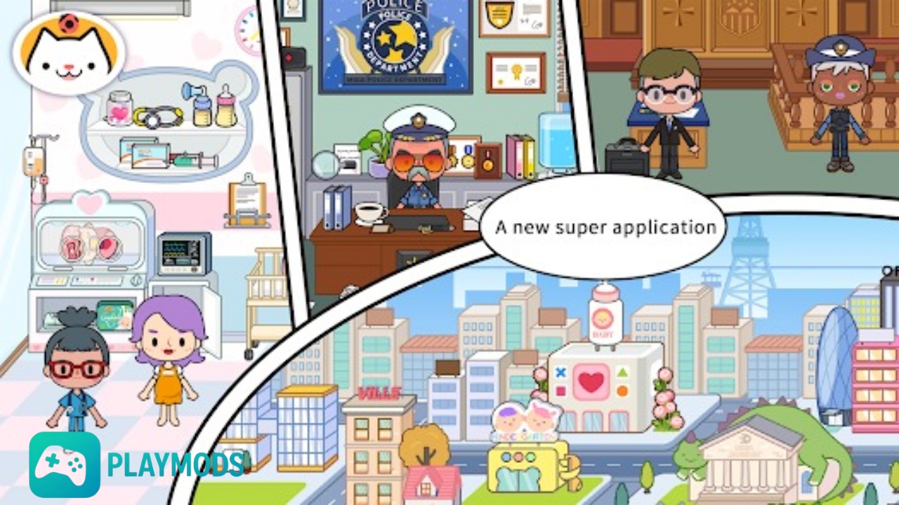 Tải Miga World Mod APK (Mở Khóa Tất Cả) v1.91 Cho Android Xây dựng và trang trí thành phố trong mơ