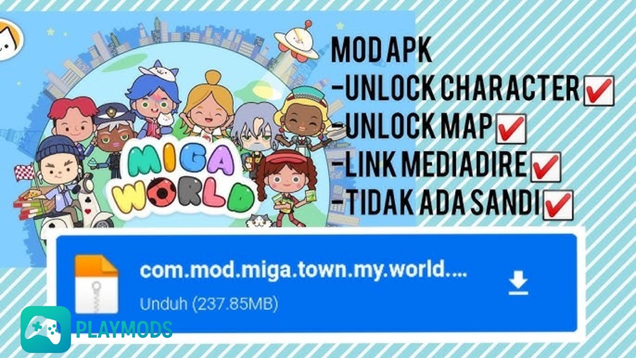 Tải Miga World Mod APK (Mở Khóa Tất Cả) v1.91