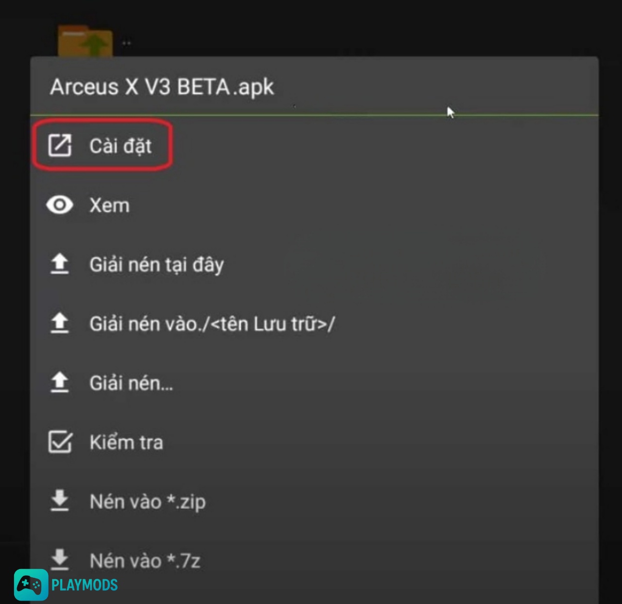 Tải Arceus X NEO APK v1.9.5 APK Mới Nhất Và Các Bước Get Key Chi Tiết Nhấn vào Nút cài đặt để đến bước tiếp theo