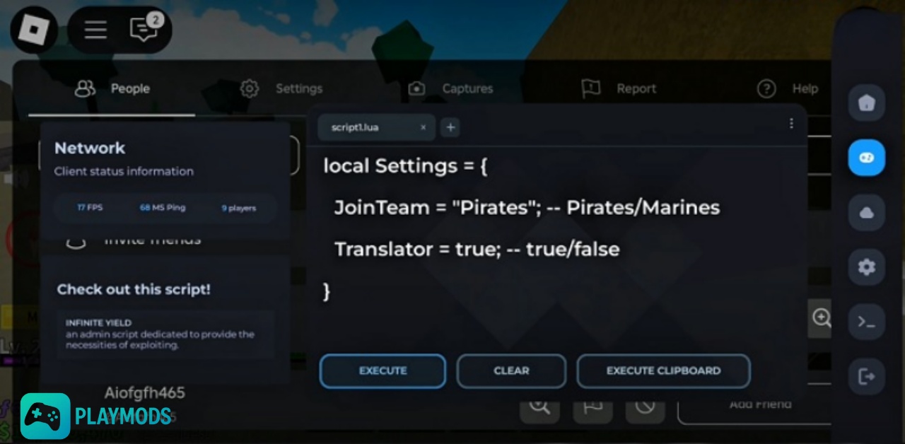 Script Redz Hub Update 28 (2025): Script Blox Fruits Mạnh Nhất | PlayMods script-redz-hub-02