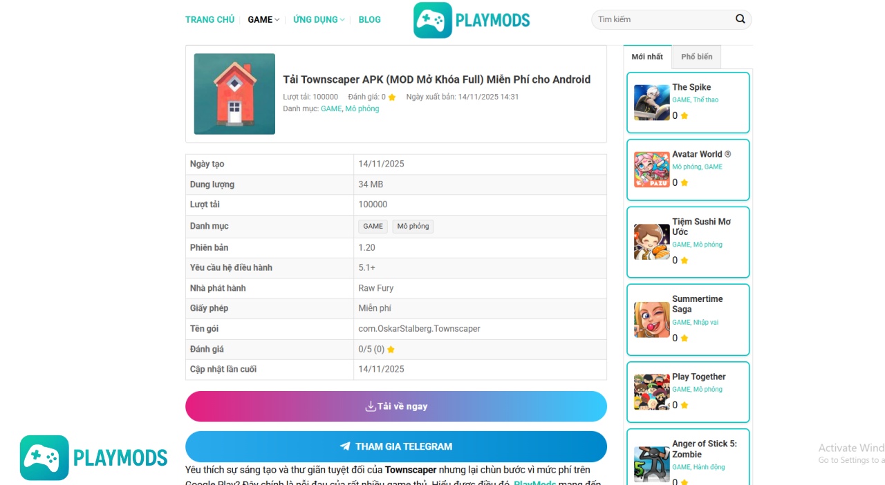 Tải Townscaper APK (MOD Mở Khóa Full) Miễn Phí cho Android townscaper-mod-apk-01
