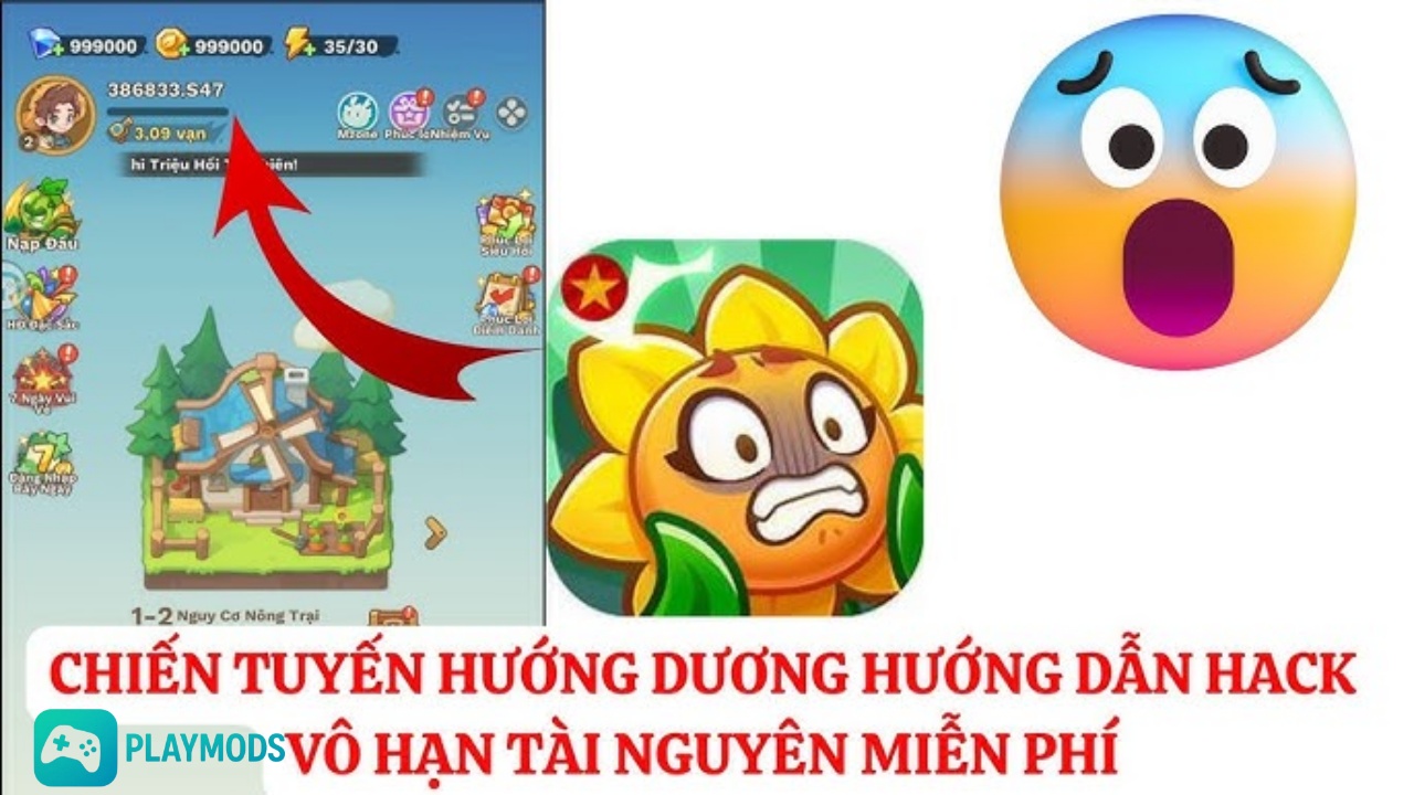 Tải Chiến Tuyến Hướng Dương MOD APK (Vô Hạn Tiền, Kim Cương, No Ads) v1.18 hack-chien-tuyen-huong-duong-04