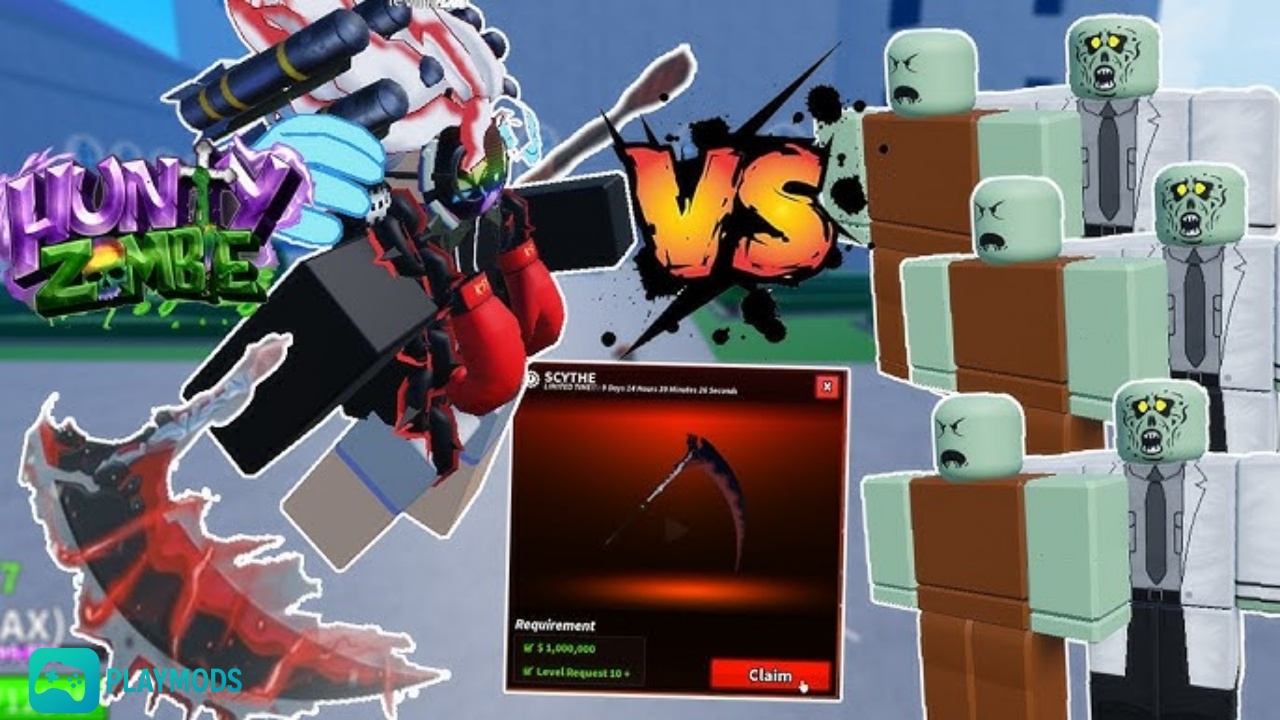Tải Hack Hunty Zombie + Script (Auto Farm, Kill Aura, Auto Win) hack-hunter-zombie-roblox-05