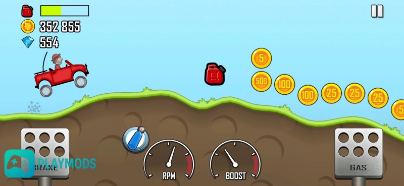 Gameplay Hill Climb Racing Hấp Dẫn