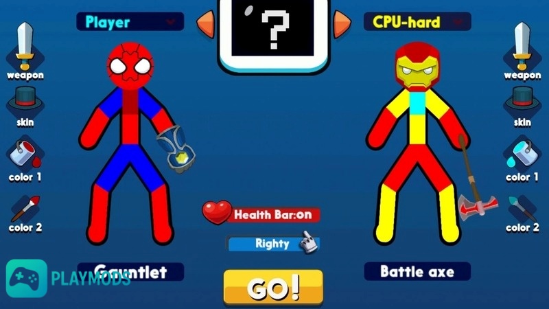 Tải Hack Supreme Duelist Stickman (Full Tiền, Max Level, Bất Tử) v4.0.5 Chế Độ Chơi Đa Dạng – Thỏa Mãn Mọi Game Thủ