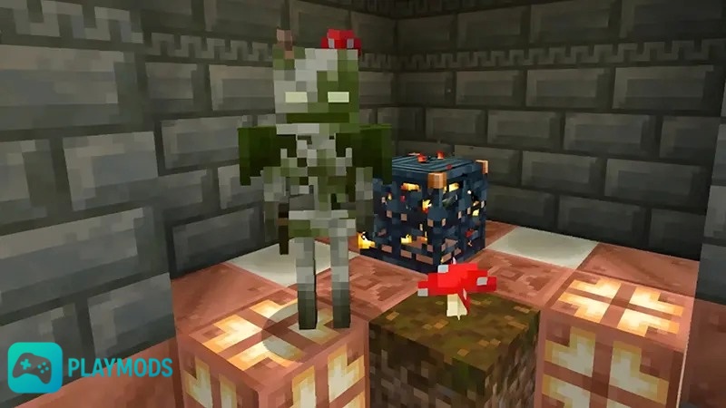 Tải Minecraft PE 1.21.10 Apk Bản Tiếng Việt Miễn Phí Cho Android Bogged – Mob mới nguy hiểm với hiệu ứng gây khó chịu