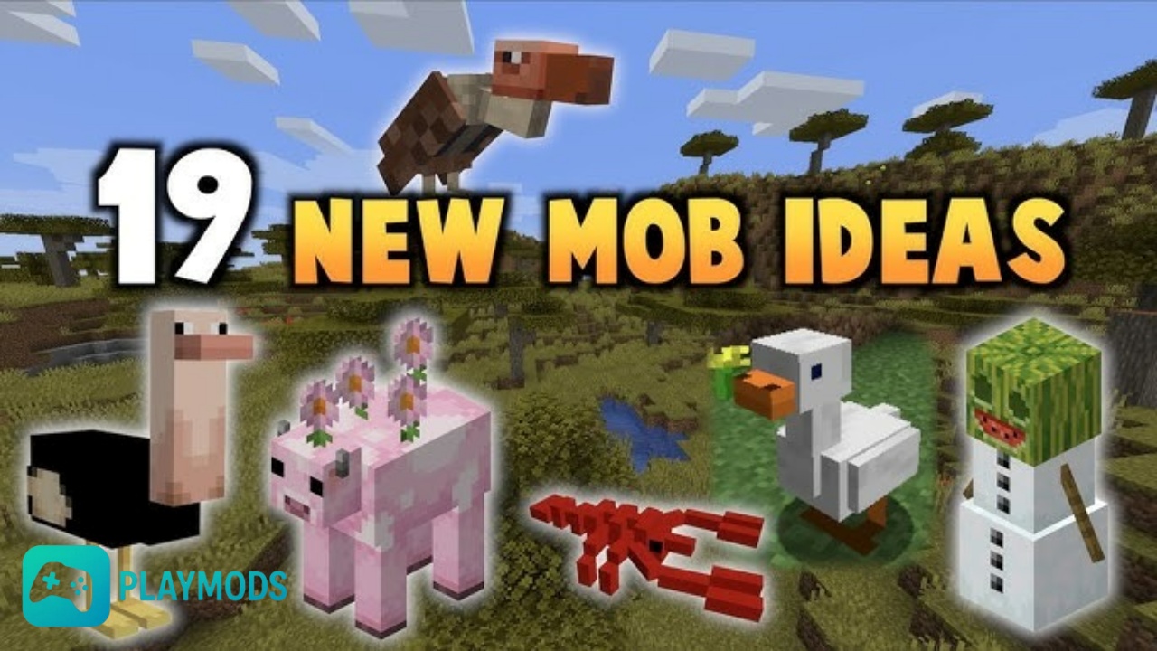Mobs Thuần Hóa Đi Theo Người Chơi – Đột Phá Mới Trong Minecraft PE 1.19.10