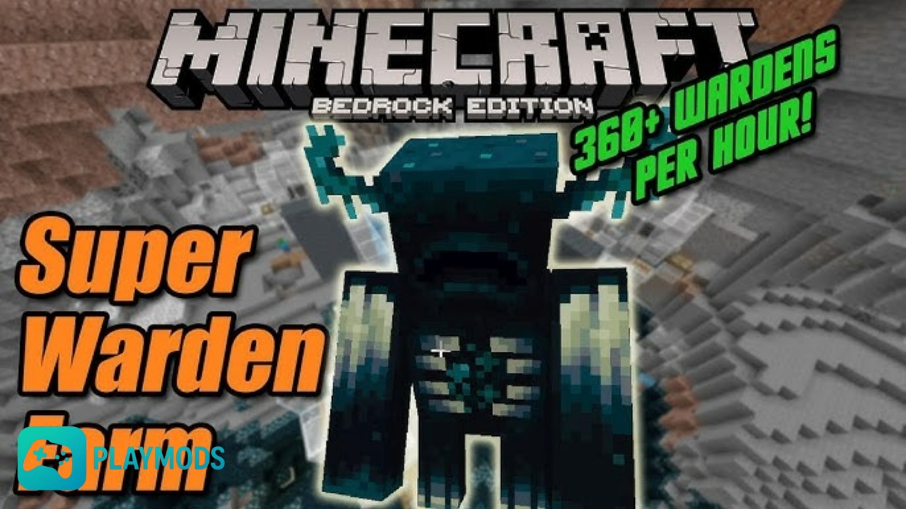 Quái Vật Warden - Sự Xuất Hiện Của Mối Nguy Hiểm Mới Trong Minecraft PE 1.19.10