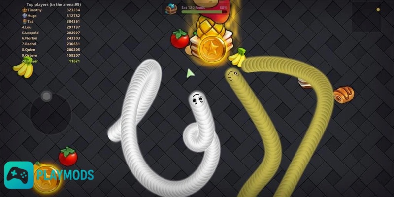 Tải Hack Snake Lite (Full Tiền, Kim Cương, Bất Tử) v4.35.0 Cuộc Chiến Sinh Tồn Khốc Liệt Và Chiến Thuật Tranh Giành Thức Ăn