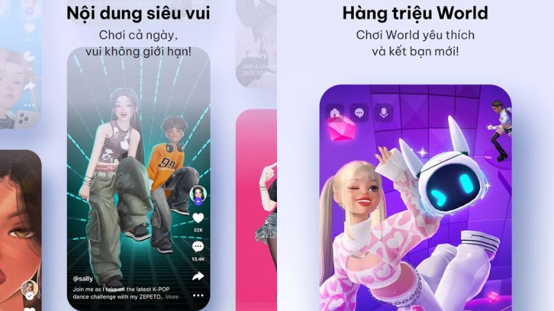 Tải Zepeto Hack Tiền Kim Cương, Mở Khóa v4.16.200 Miễn Phí Zepeto Đồ Họa 3D Hiện Đại – Phong Cách Hoạt Hình Dễ Thương