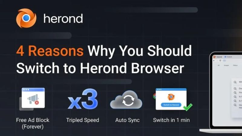 Trình Duyệt AI Thông Minh Tối Ưu Trải Nghiệm Trong Herond Browser
