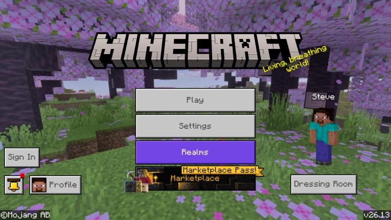Tải Minecraft 26.13 (1.26.13) APK Tiếng Việt - Sửa Lỗi Emote & Add-on minecraft-26-13-01