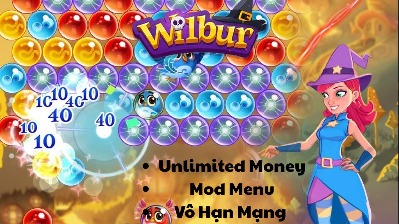 Những Tính Năng Nâng Cao Của Phiên Bản Bubble Witch 3 Saga MOD APK