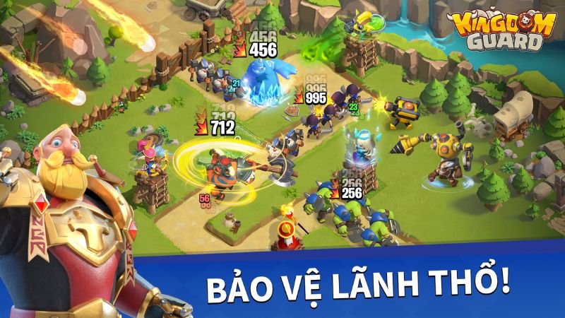 Bước Vào Trận Chiến Bảo Vệ Vương Quốc Khốc Liệt Trong Kingdom Guard MOD