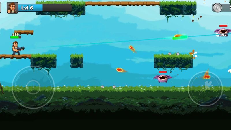 Lối Chơi Run-and-Gun Nhịp Độ Cao Trong Mr Autofire MOD APK