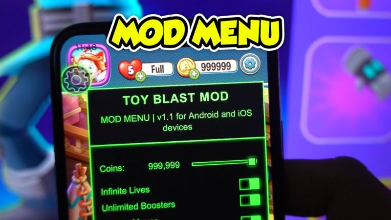 Tải Toy Blast MOD APK (Vô Hạn Tiền, Lives, Boosters) v24751 Lợi Thế Vượt Trội Của Phiên Bản Toy Blast MOD APK