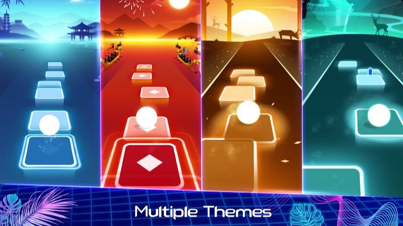 Nhảy Theo Nhịp Nhạc Với Tiles Hop: EDM Rush! MOD APK