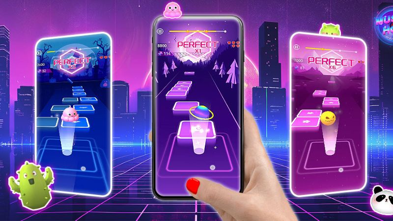 Các Tính Năng Nâng Cao Của Bản Tiles Hop: EDM Rush! MOD APK
